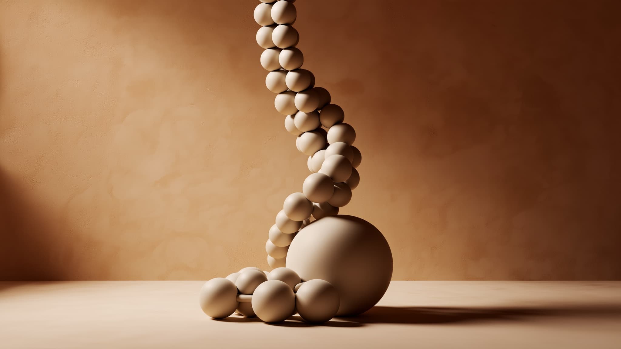 CUE — molecular structure as sculpture